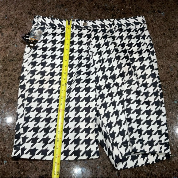Loudmouth Golf Men’s Sz 38 Golf Shorts “Oakmont” Houndstooth Discontinued - Rare - Picture 9 of 10